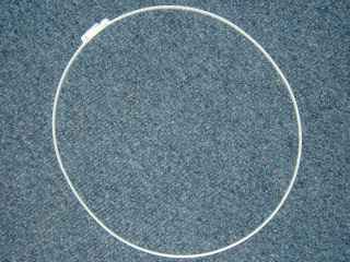 White plastic ring